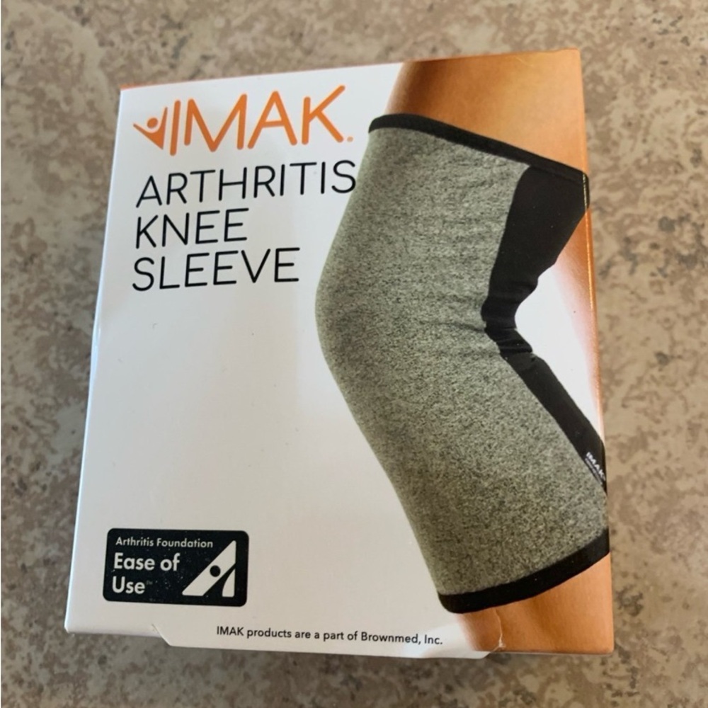 New! IMAX Arthritis Knee Sleeve Ease Arthritis, Fibromyalgia, & Neuropathy Pain
